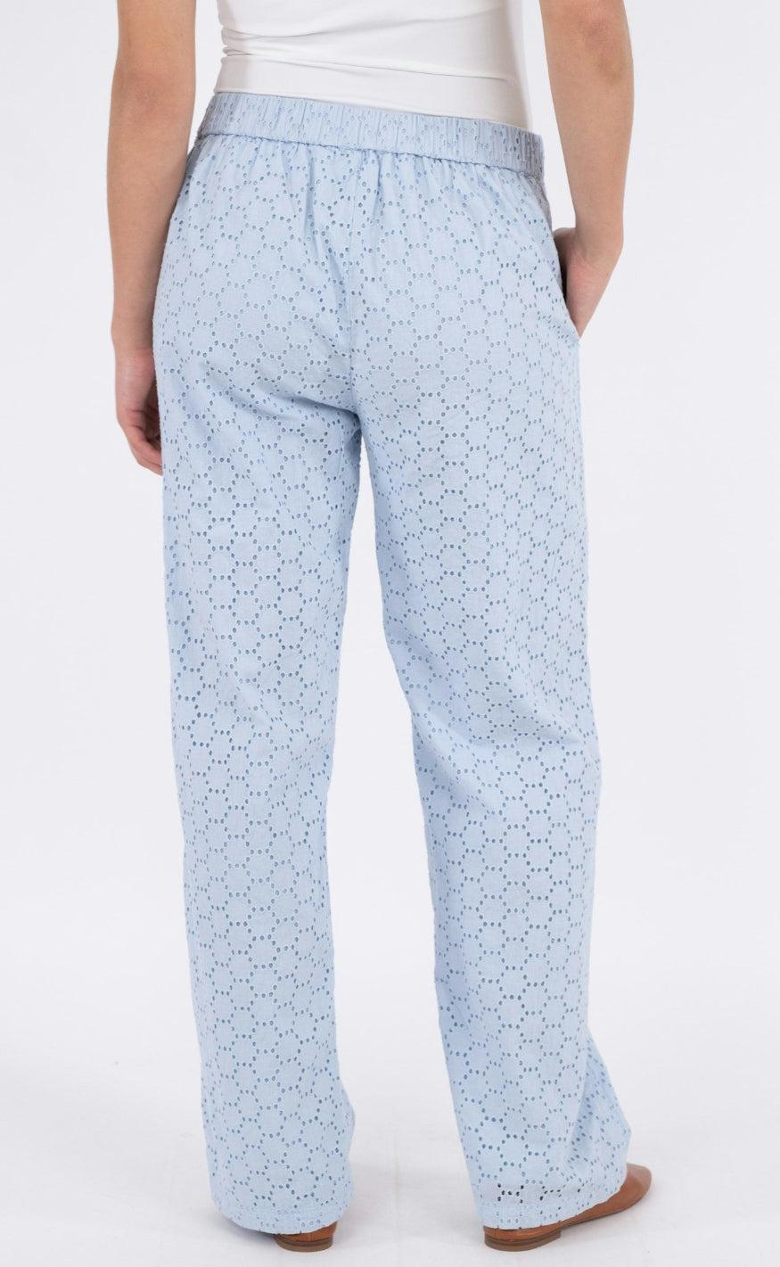 Neo Noir Bukser - Claira - Light Blue