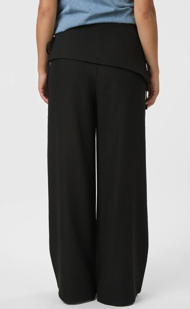 Neo Noir Bukser - Deani Fold - Black