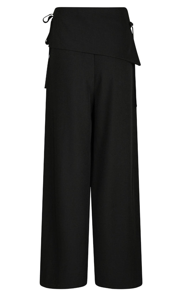 Neo Noir Bukser - Deani Fold - Black