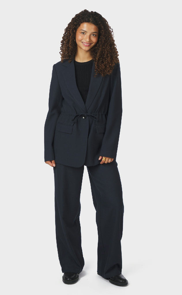 Neo Noir Bukser - Emmett Melange - Navy