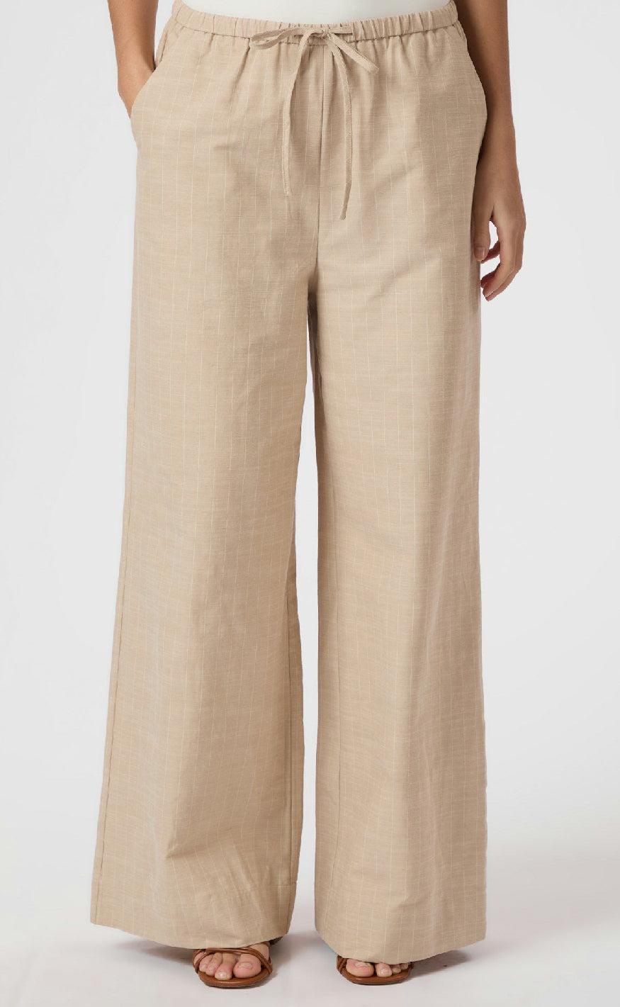 Neo Noir Bukser - Heifa Stripe - Sand