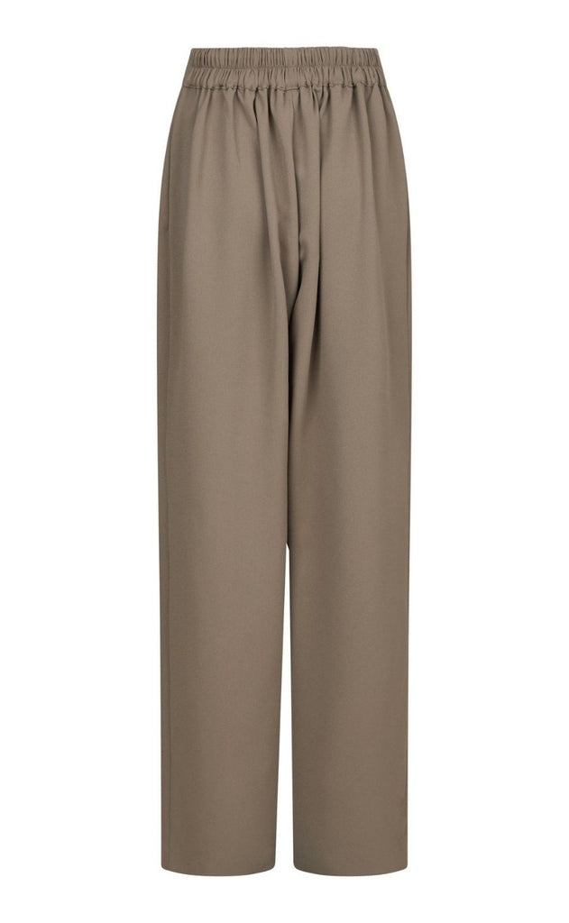 Neo Noir Bukser - Lunet Crepe - Taupe