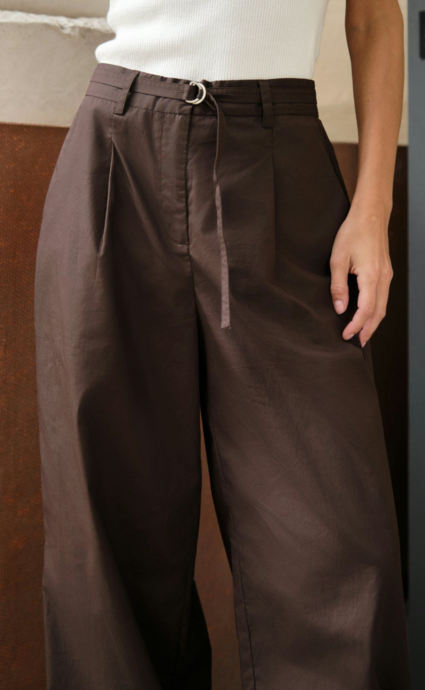 Neo Noir Bukser - Malba - Dark Brown