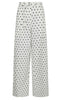 Neo Noir Bukser - Malba Dot - White