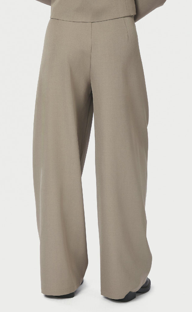 Neo Noir Bukser - Massie Structure - Warm Grey