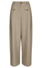 Neo Noir Bukser - Massie Structure - Warm Grey