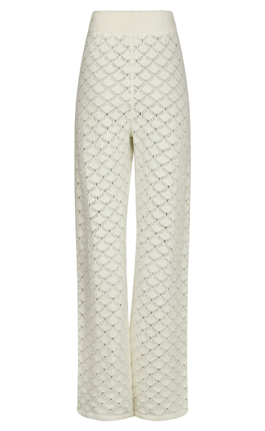Neo Noir Bukser - Rizzy Crochet - Off White