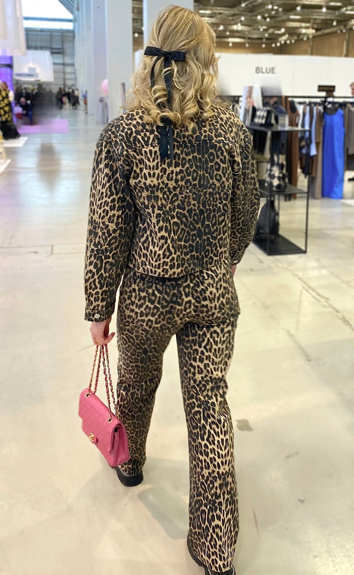 Neo Noir Bukser - Simona - Leopard