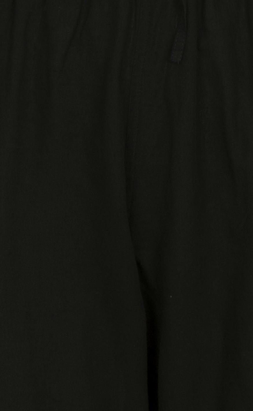 Neo Noir Bukser - Sonar Linen - Black