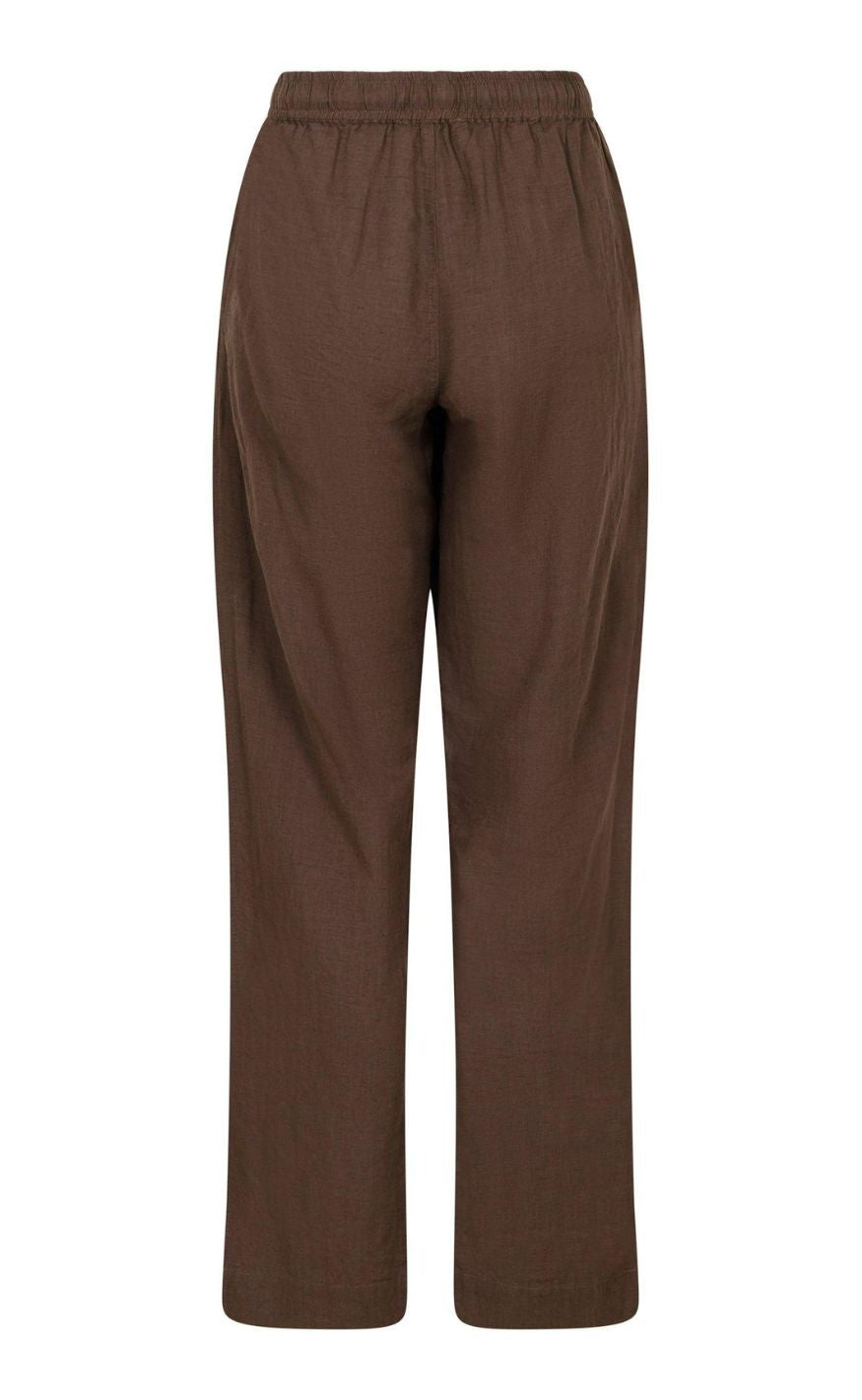 Neo Noir Bukser - Sonar Linen - Brown