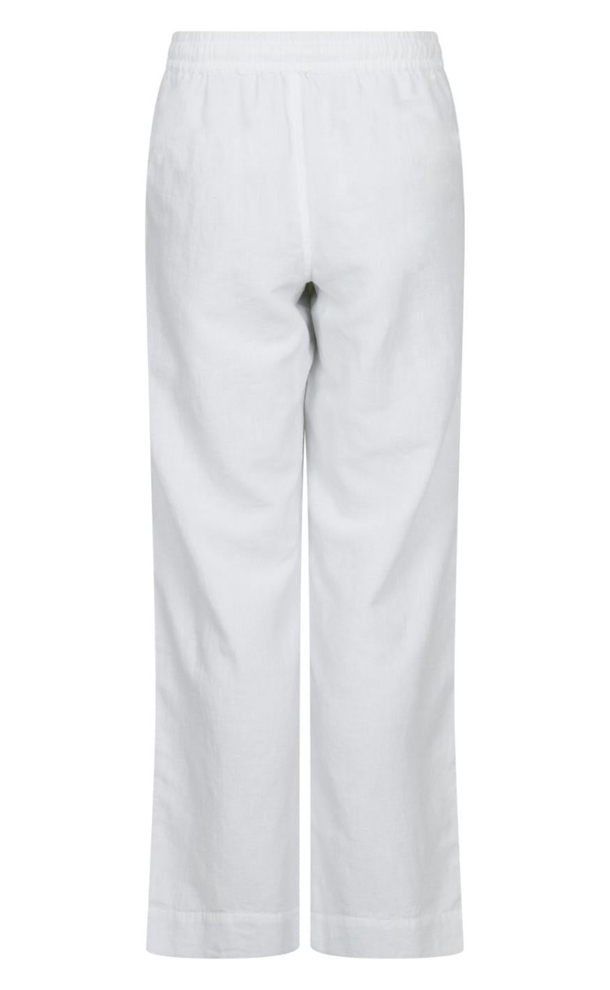 Neo Noir Bukser - Sonar Linen - White