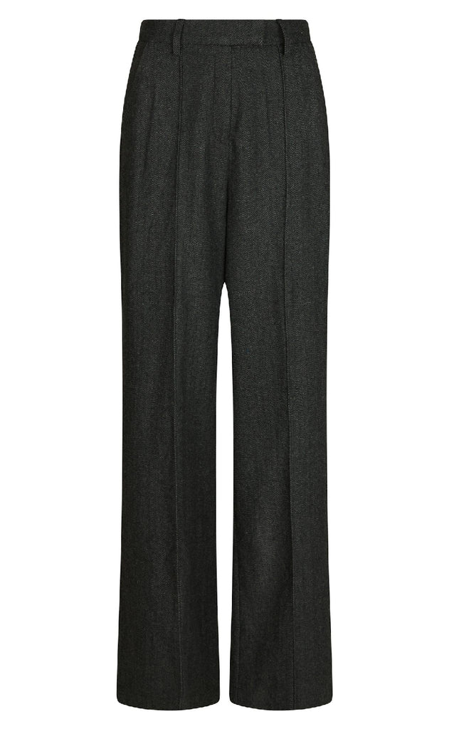 Neo Noir Bukser - Sury Herringbone - Antracit