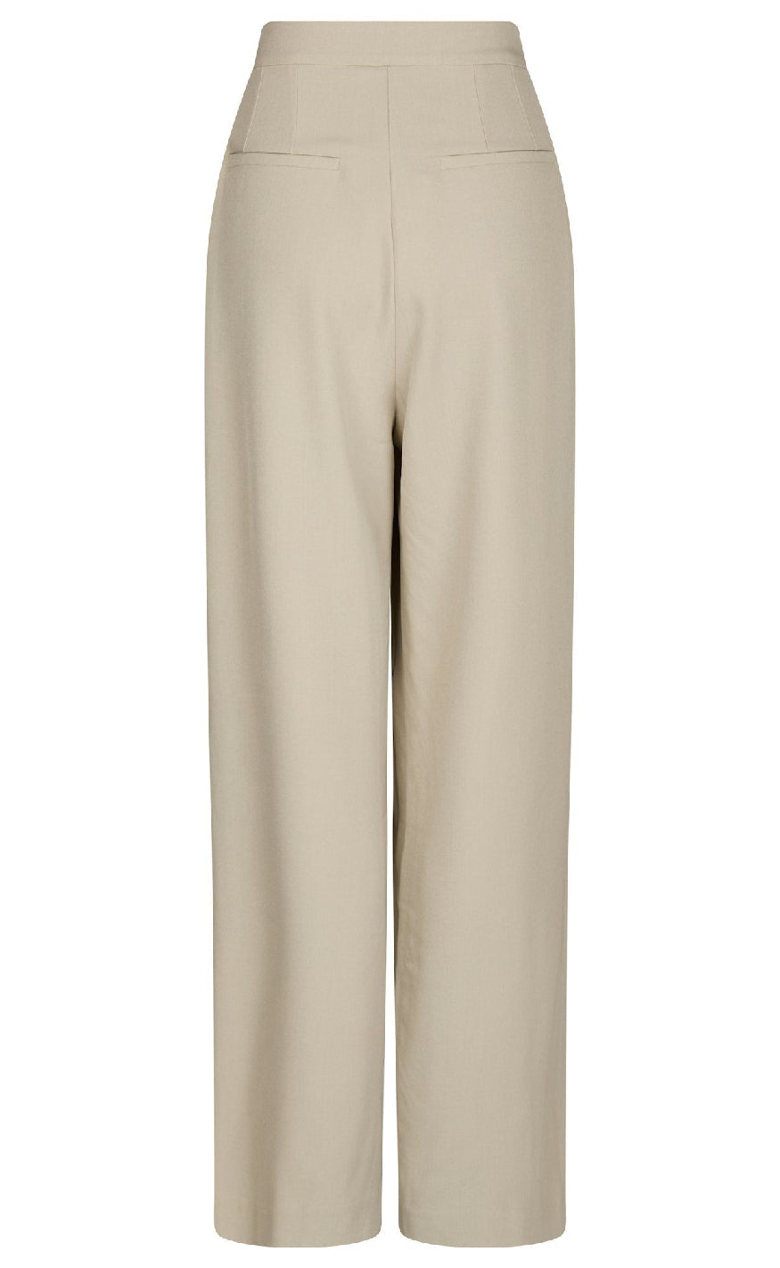 Neo Noir Bukser - Zalka Eyelet - Sand
