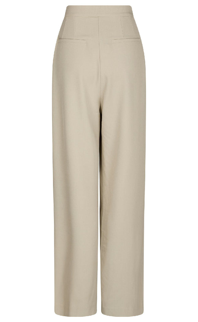 Neo Noir Bukser - Zalka Eyelet - Sand