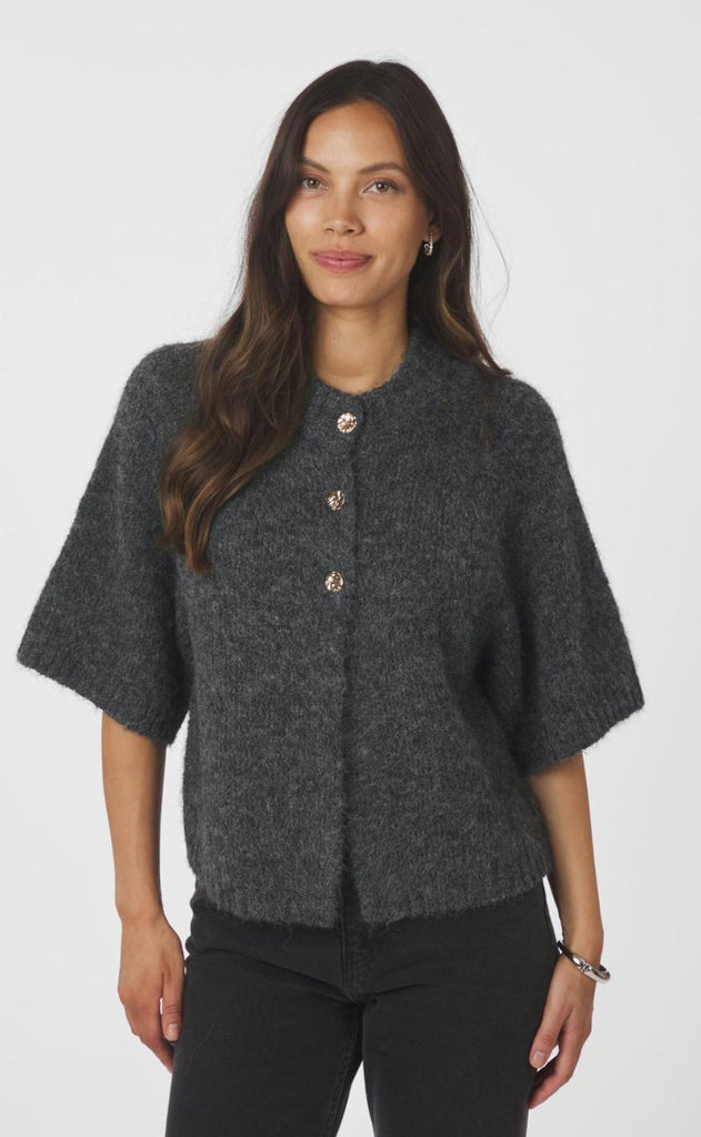 Neo Noir Cardigan - Benuta - Antracit Melange