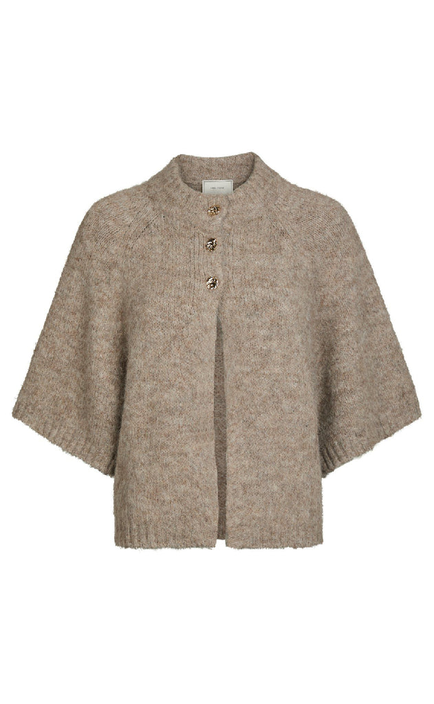 Neo Noir Cardigan - Benuta - Beige Melange