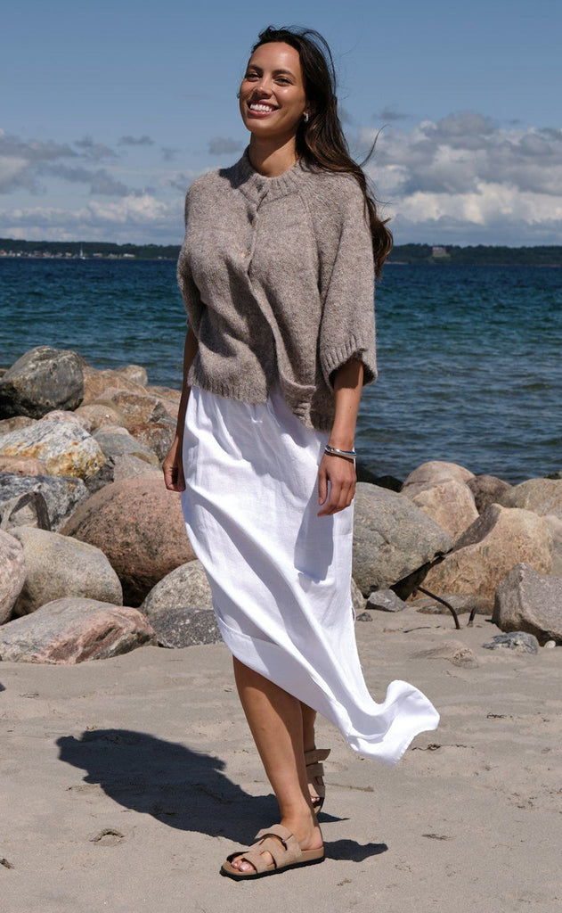 Neo Noir Cardigan - Benuta - Beige Melange