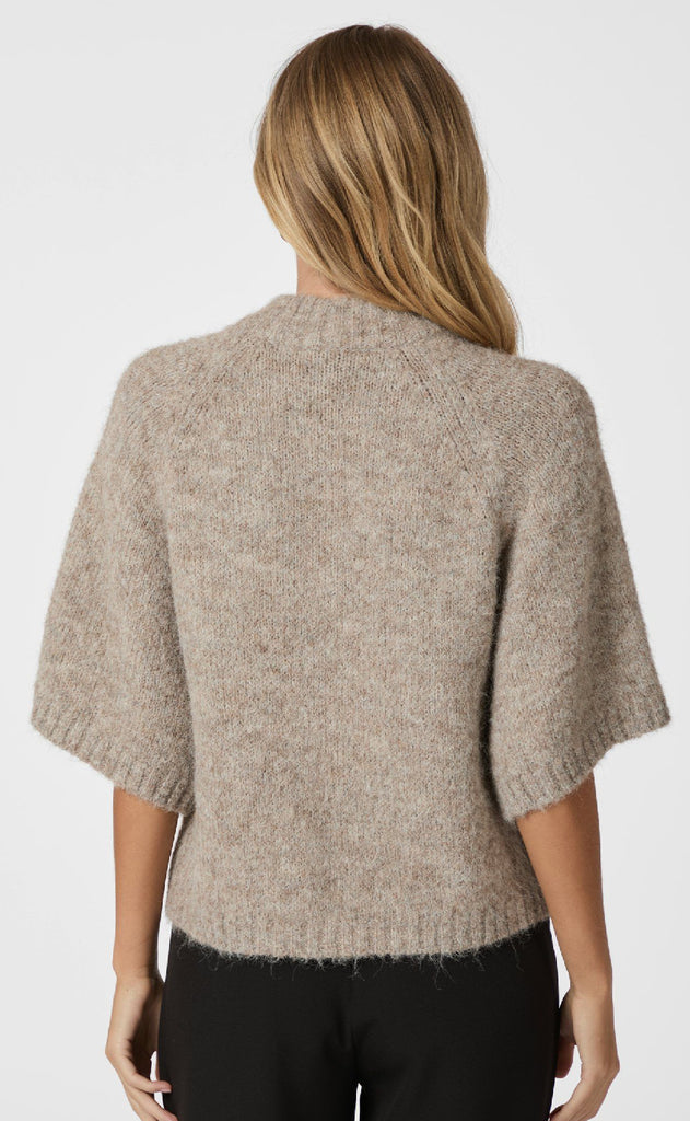 Neo Noir Cardigan - Benuta - Beige Melange