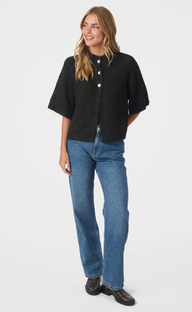 Neo Noir Cardigan - Benuta - Dark Brown