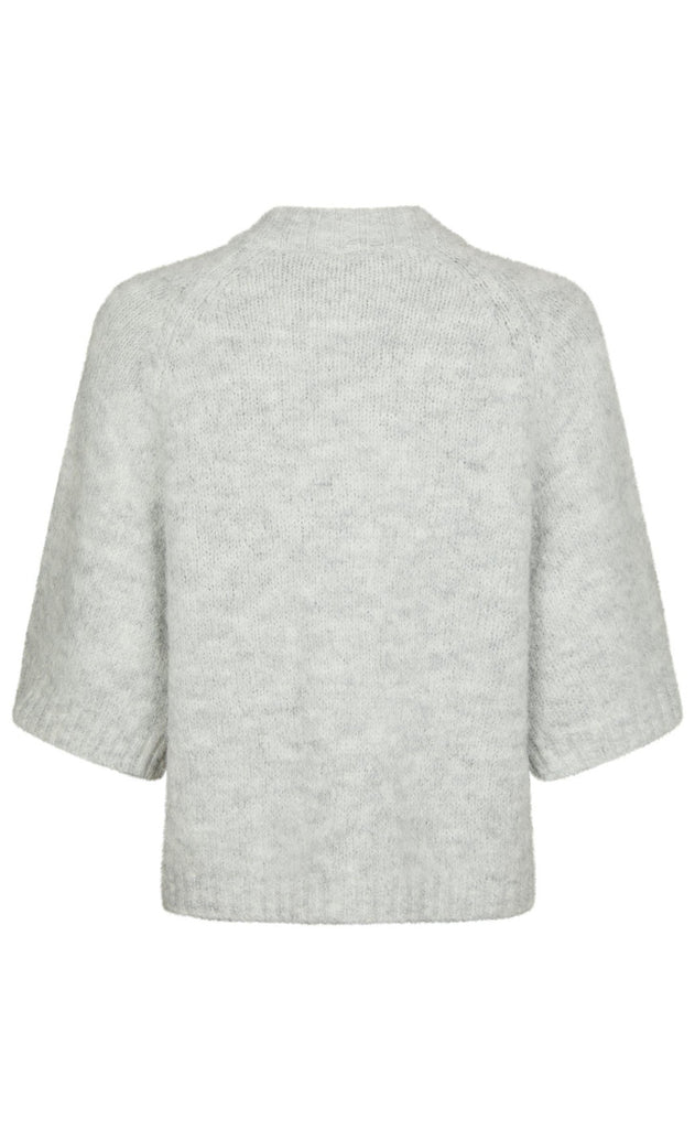 Neo Noir Cardigan - Benuta - Light Grey Melange