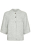 Neo Noir Cardigan - Benuta - Light Grey Melange