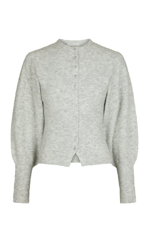 Neo Noir Cardigan - Briano - Light Grey Melange