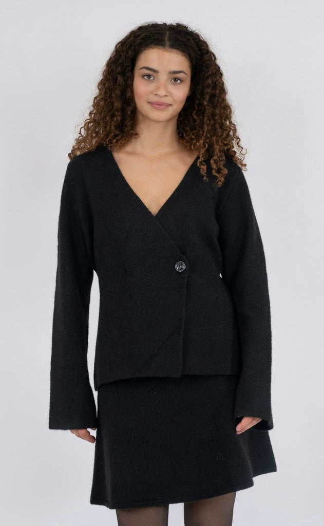 Neo Noir Cardigan - Marie Louise - Black