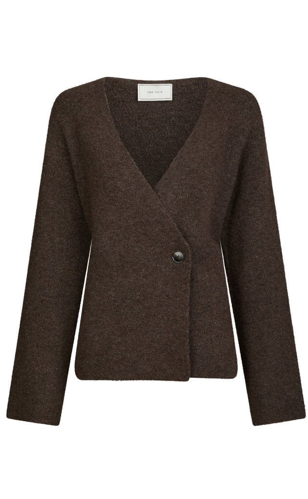 Neo Noir Cardigan - Marie Louise - Brown Melange