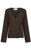 Neo Noir Cardigan - Marie Louise - Brown Melange
