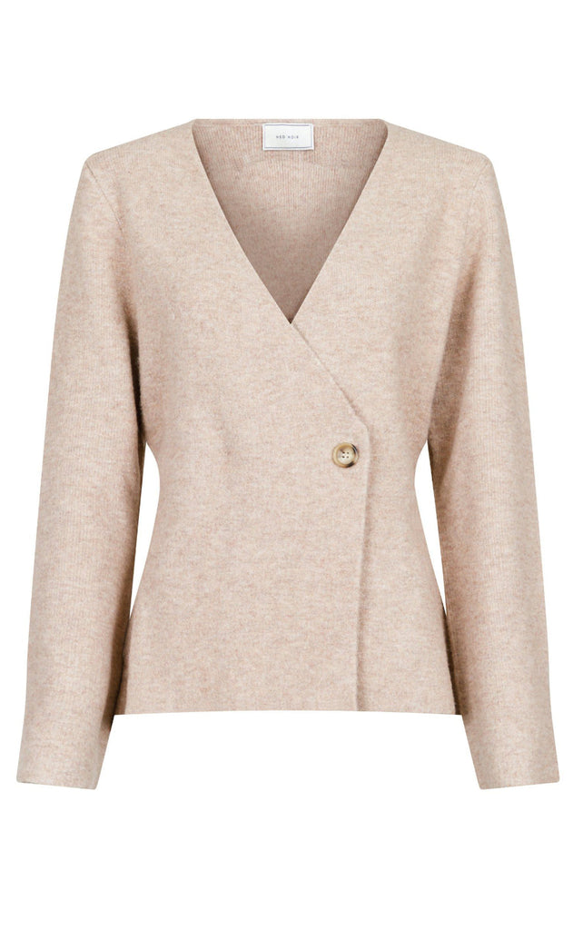 Neo Noir Cardigan - Marie Louise - Sand Melange