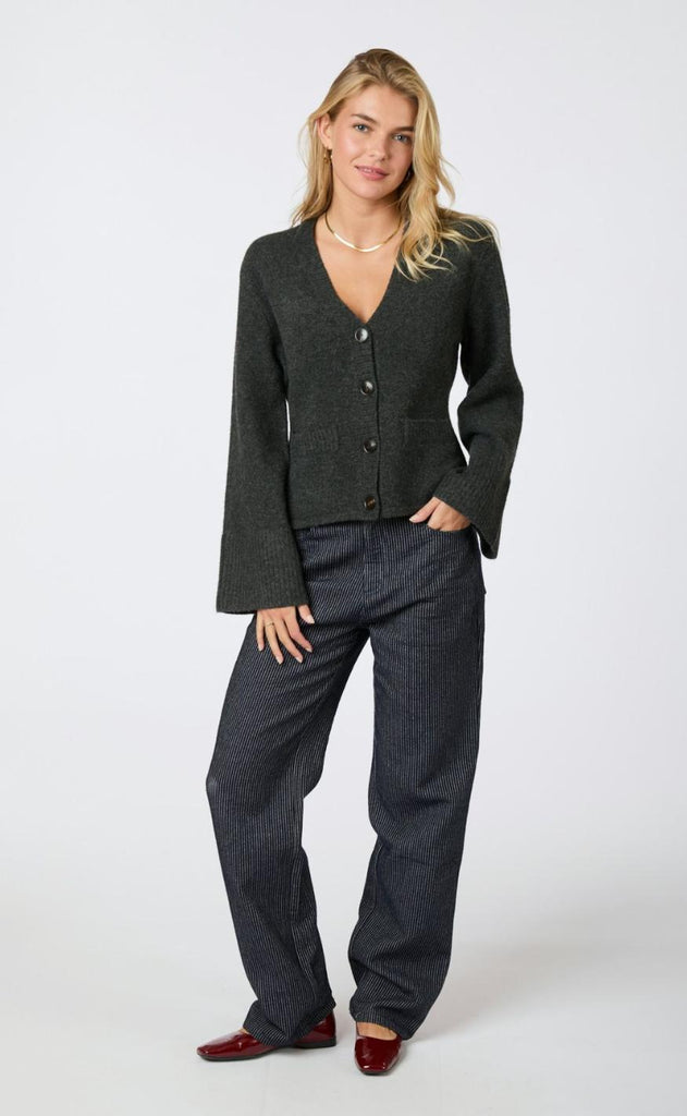 Neo Noir Cardigan - Pixie - Antracit