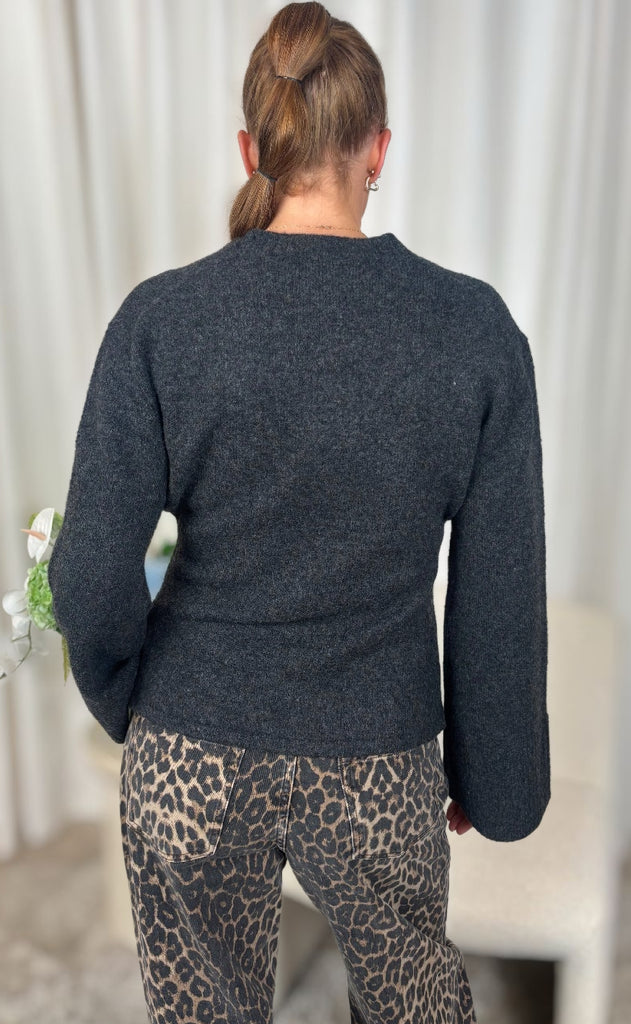 Neo Noir Cardigan - Pixie - Antracit