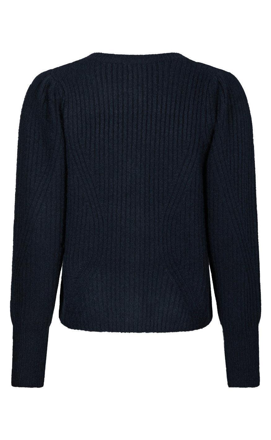Neo Noir Cardigan - Puli - Navy