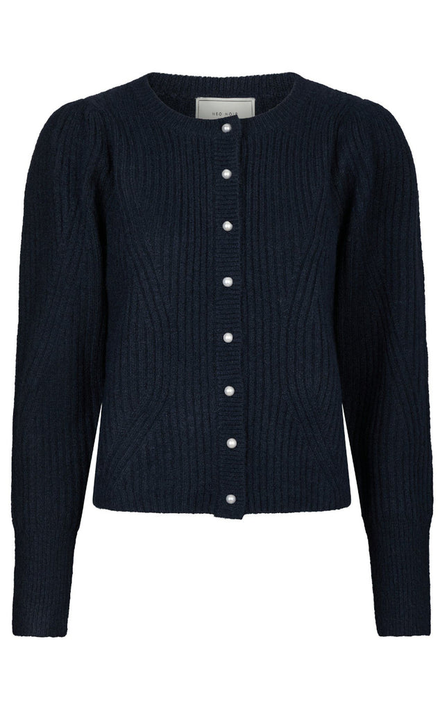 Neo Noir Cardigan - Puli - Navy