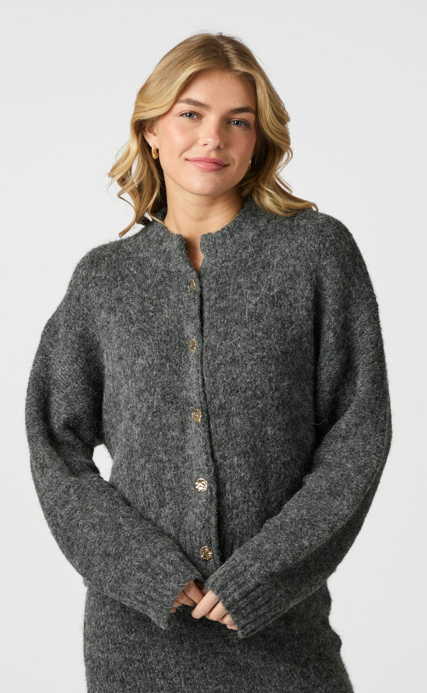 Neo Noir Cardigan - Taura - Antracit