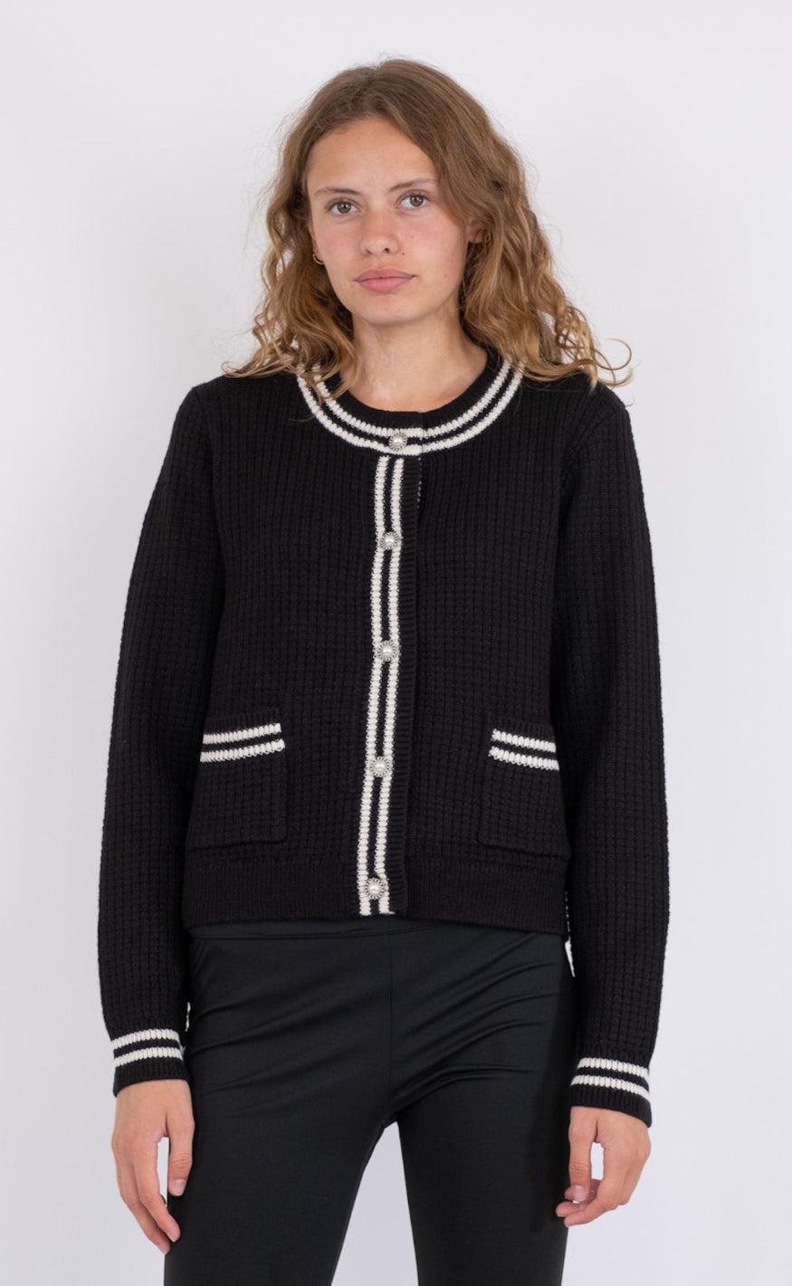 Neo Noir Cardigan - Tilda - Black