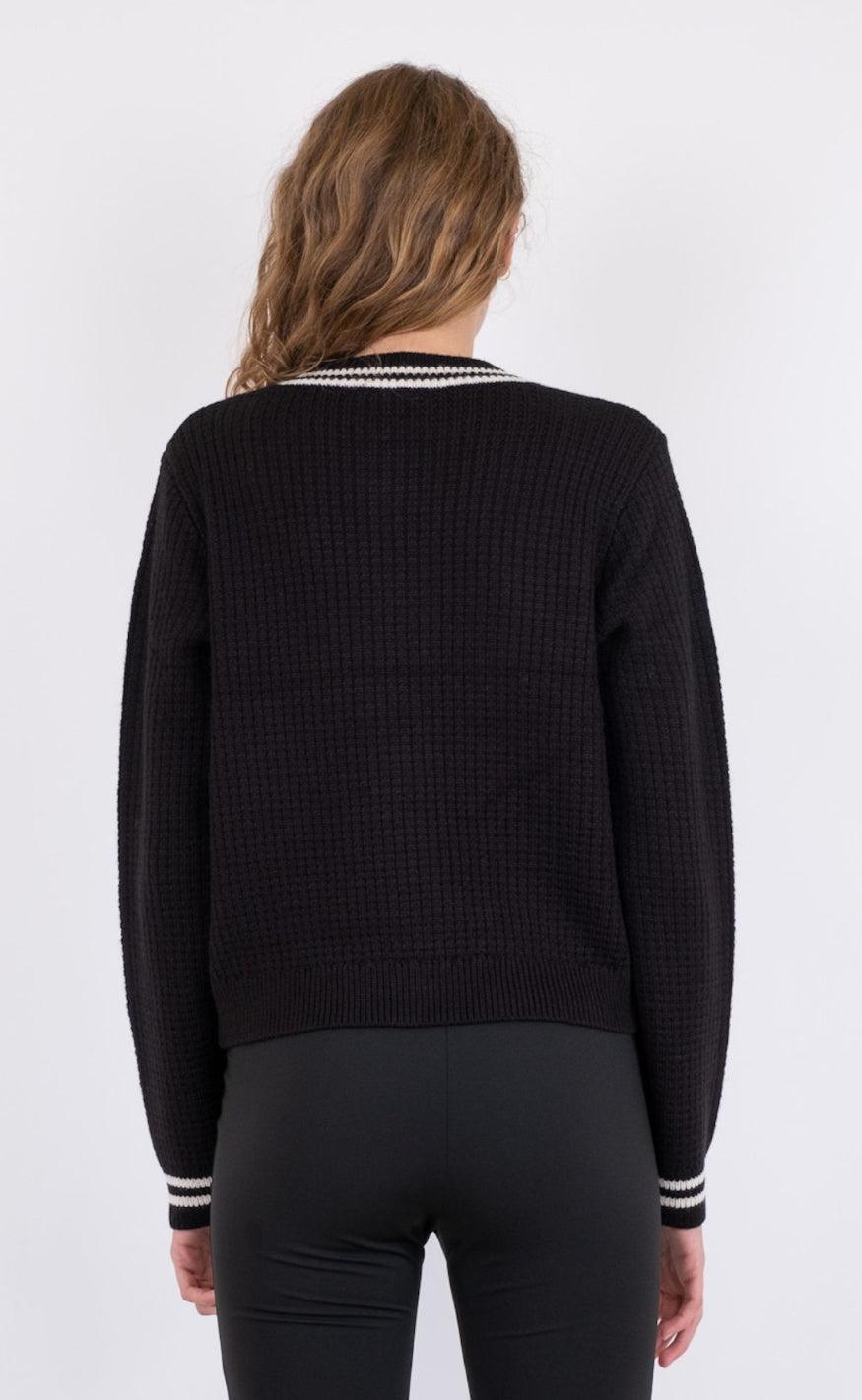 Neo Noir Cardigan - Tilda - Black