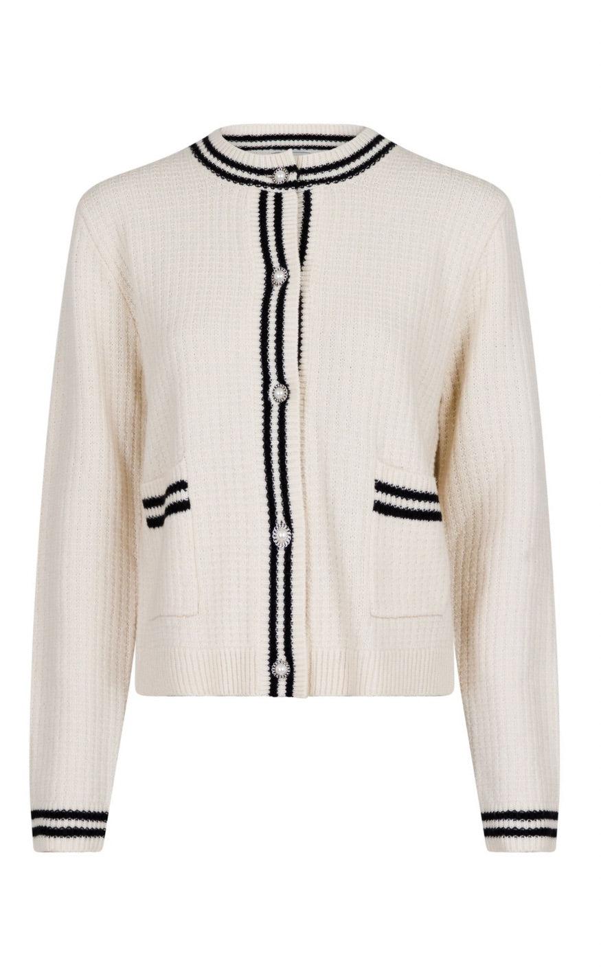 Neo Noir Cardigan - Tilda - Ivory