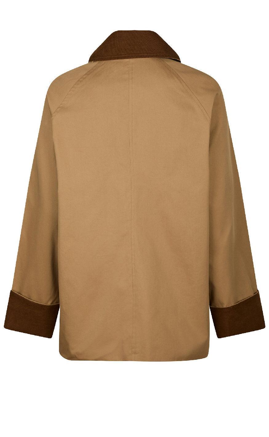 Neo Noir Jakke - Anastacia Cord - Dark Tan
