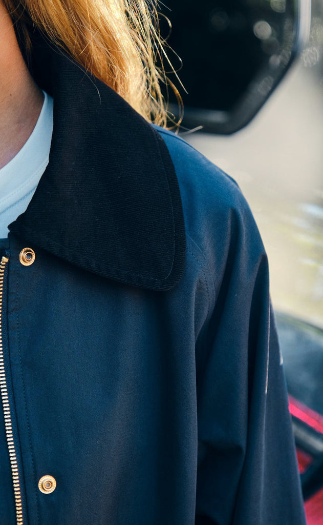 Neo Noir Jakke - Anastacia Cord - Navy