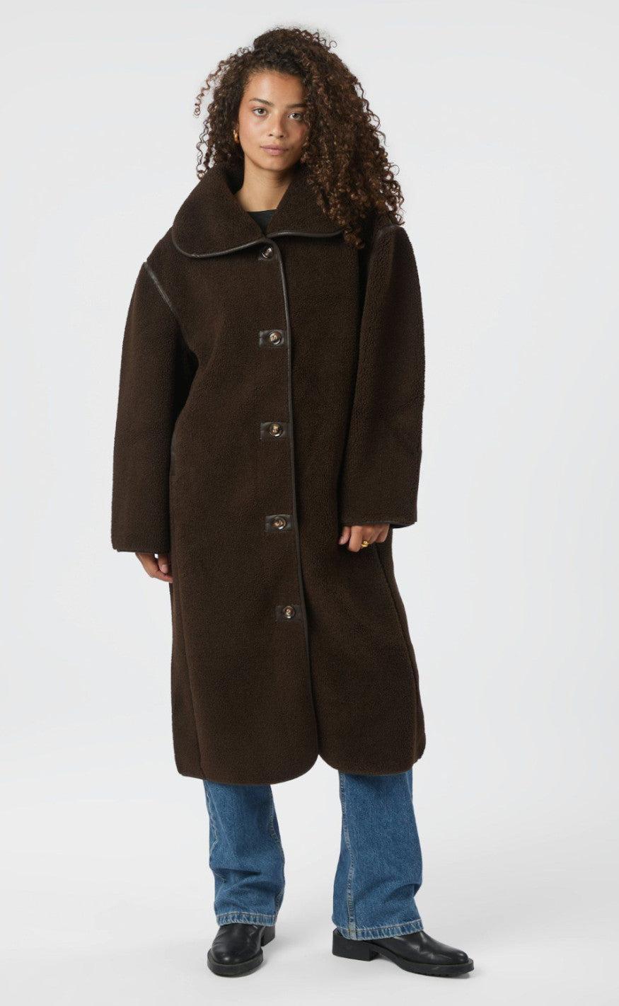 Neo Noir Jakke - Carmen - Dark Brown