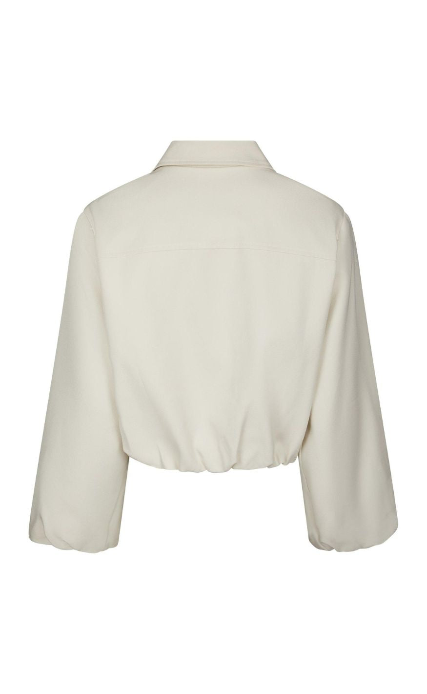 Neo Noir Jakke - Denielle Structure - Off White