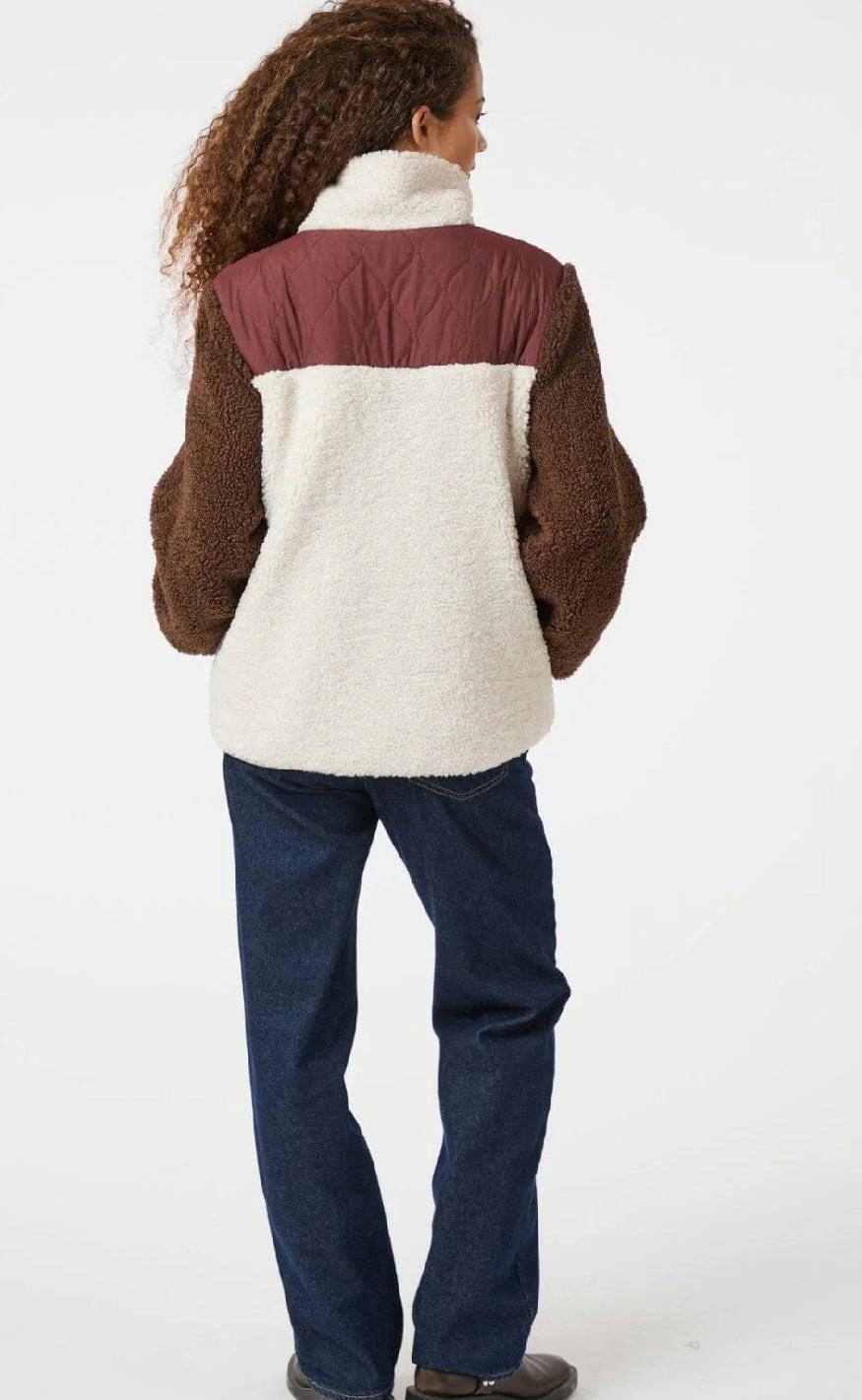 Neo Noir Jakke - Eagle Teddy - Burgundy