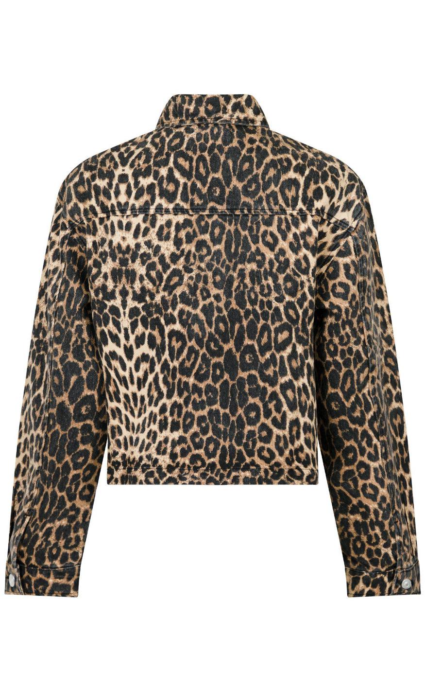 Neo Noir Jakke - Emilia - Leopard