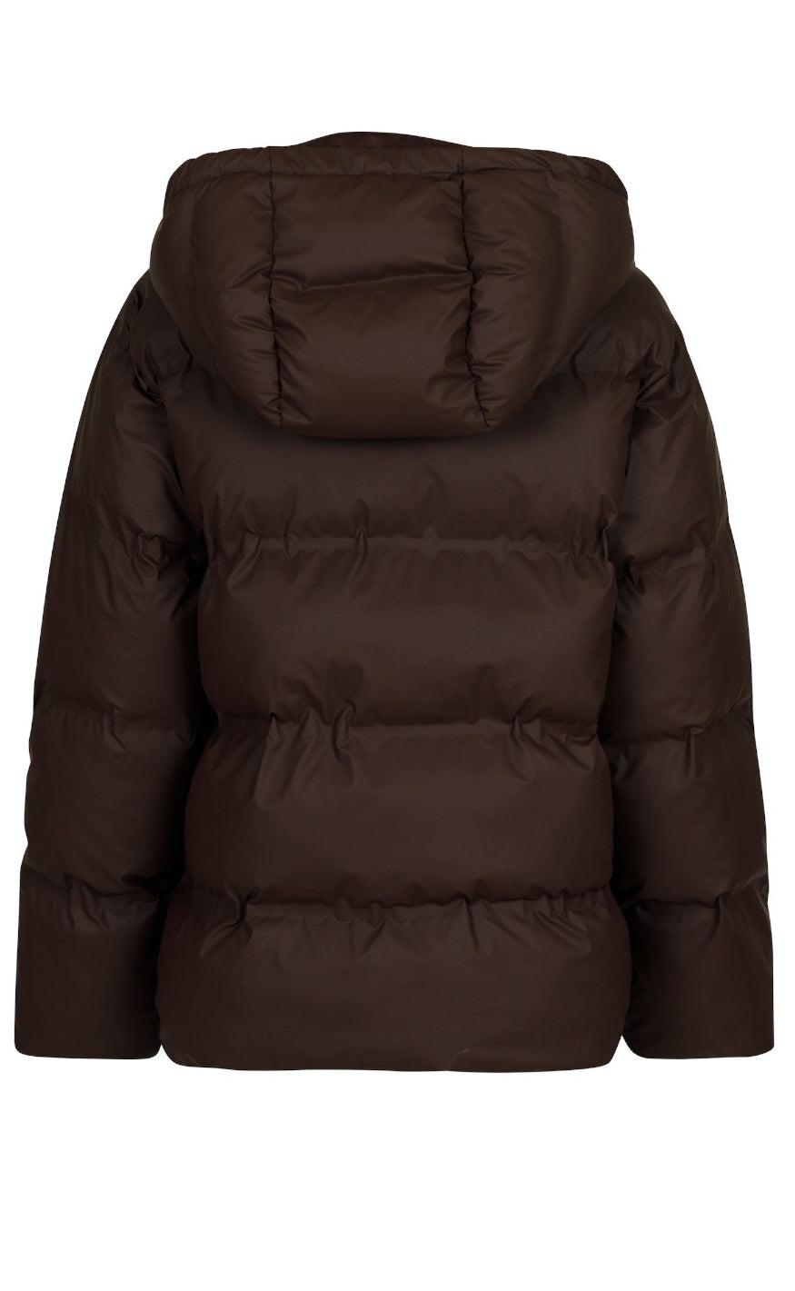 Neo Noir Jakke - Fox Puffer - Mocca