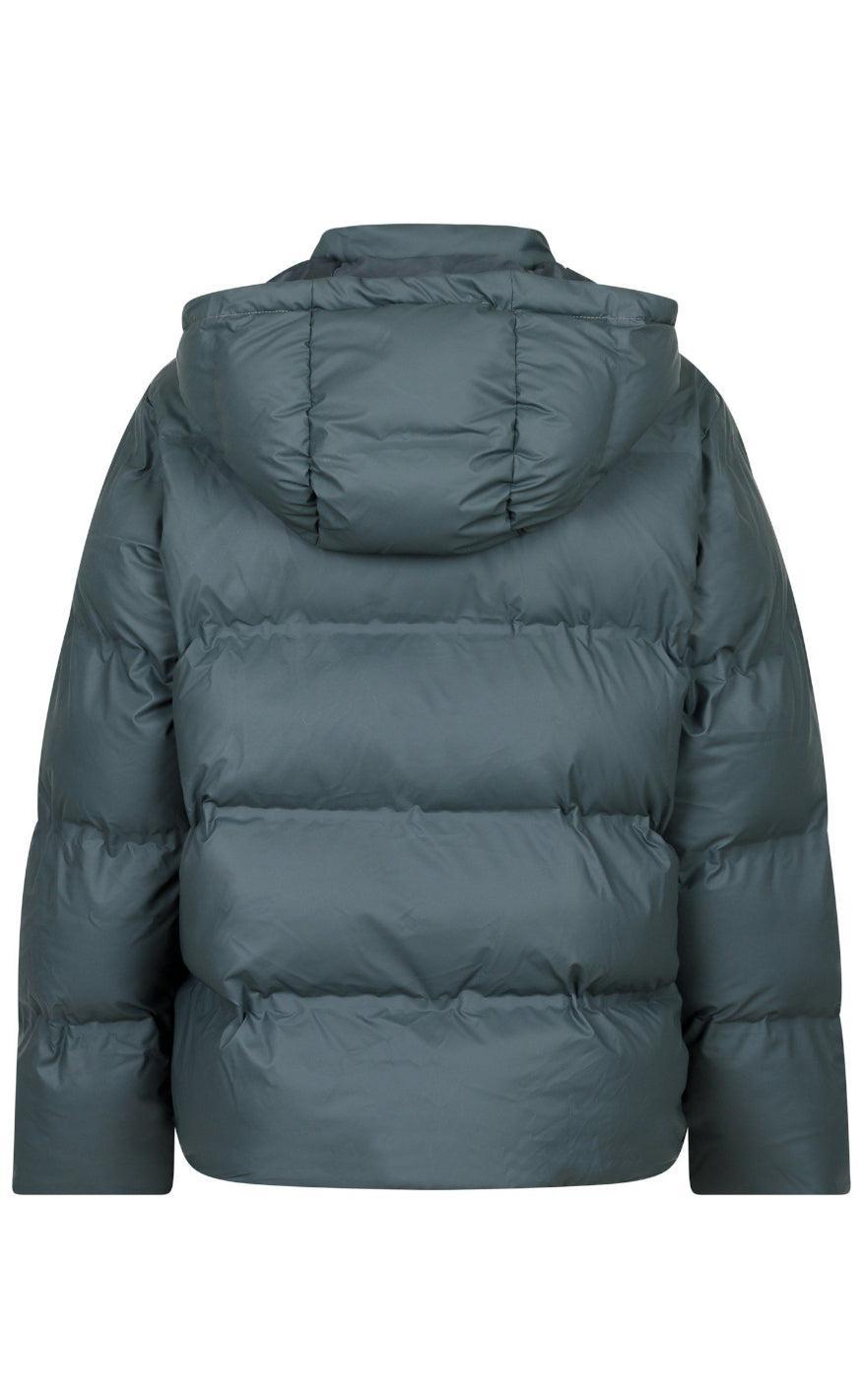 Neo Noir Jakke - Fox Puffer - Smoke Green