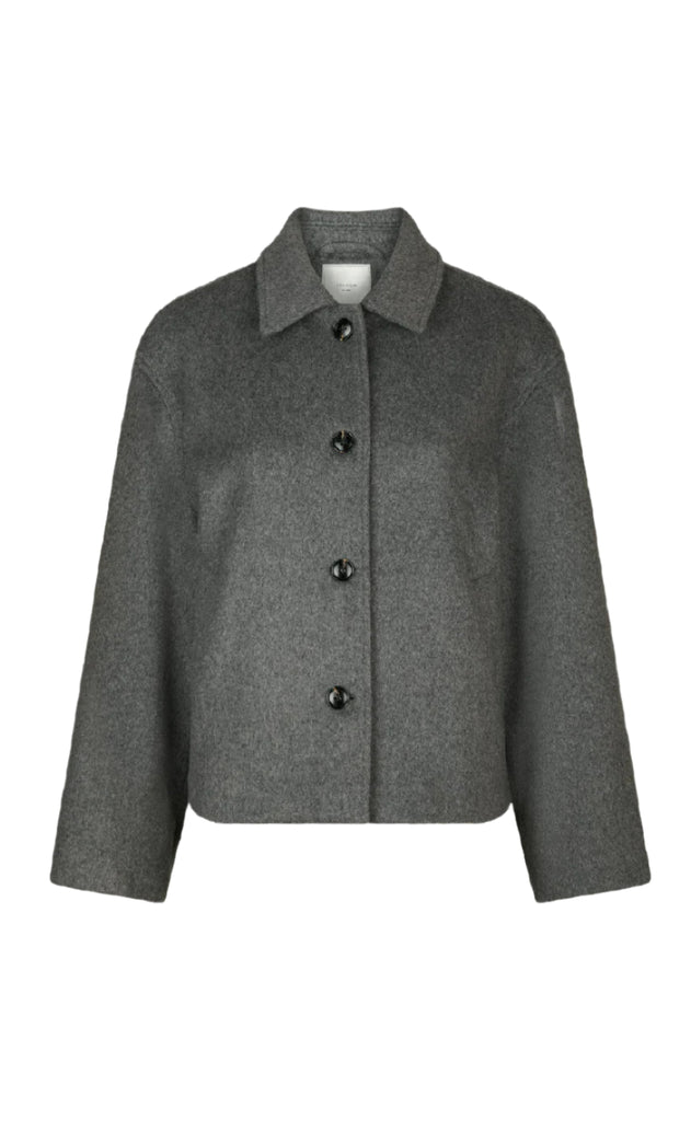 Neo Noir Jakke - Hamra - Grey Melange