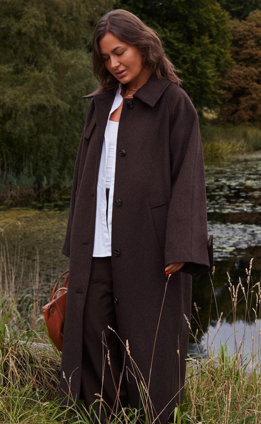 Neo Noir Jakke - Keaton - Chocolate Brown