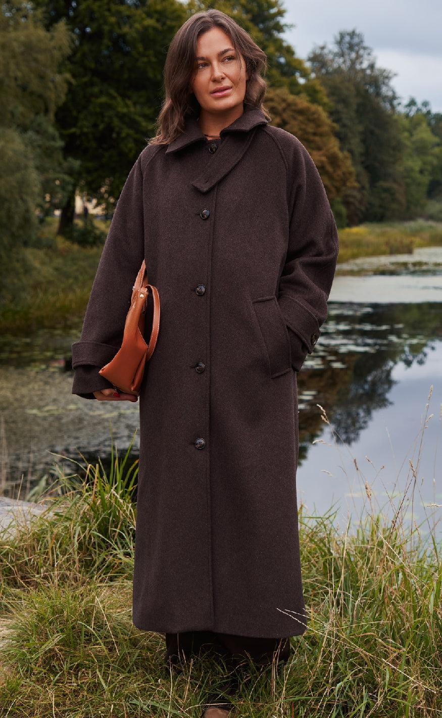 Neo Noir Jakke - Keaton - Chocolate Brown