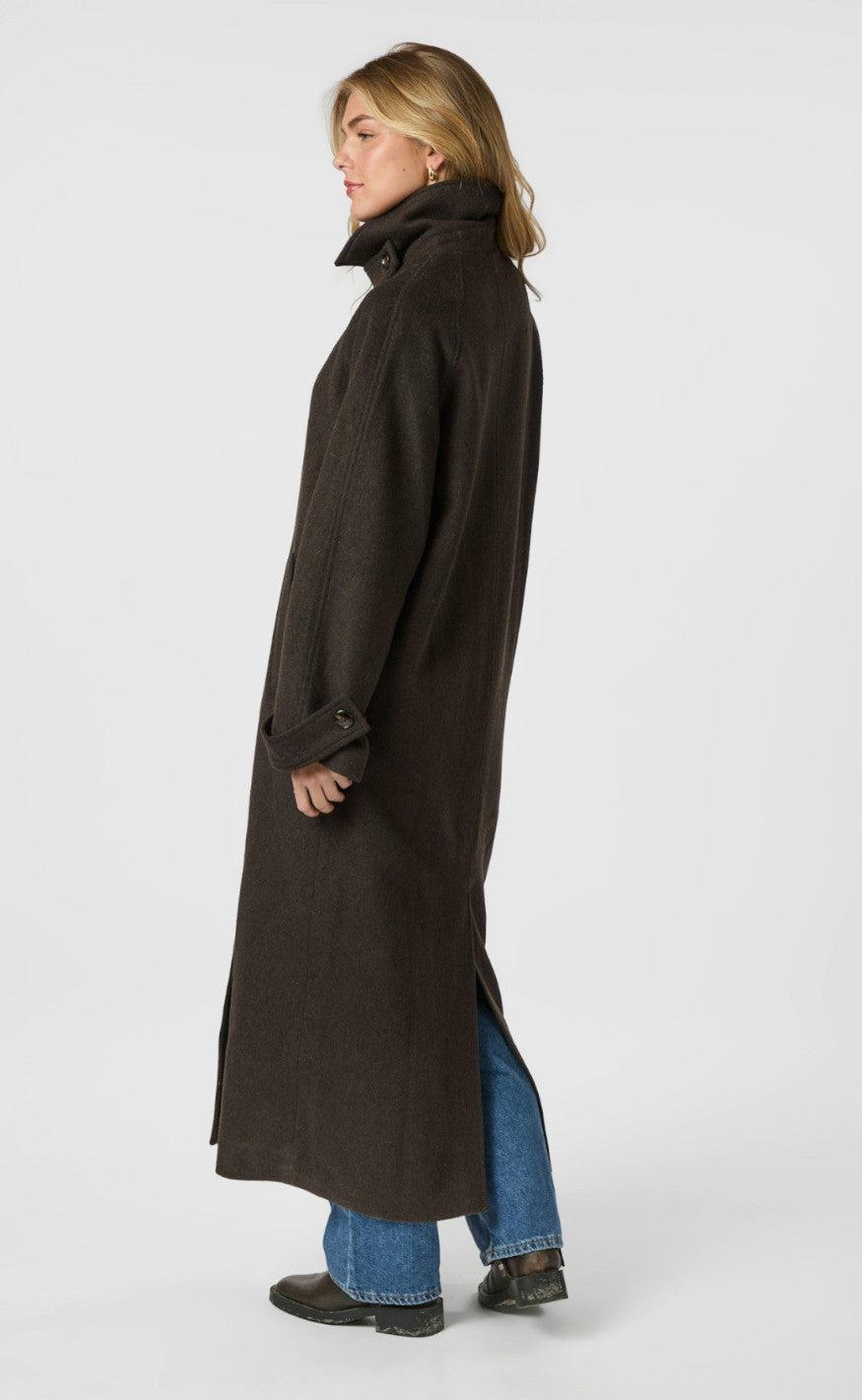 Neo Noir Jakke - Keaton - Chocolate Brown